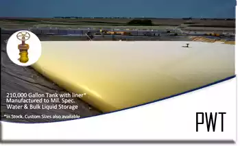 large water storage tank