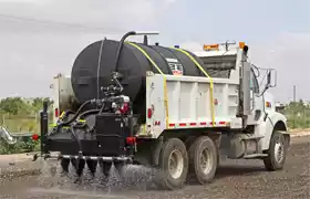 1250 Gallon Dump Truck Skid Sprayer