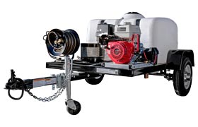Commercial Pressure Washer Trailer 