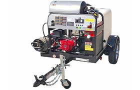 Compact Hot Water Pressure Washer