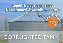Corrugated Steel Storage Tanks
