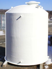 fiberglass water storage tank