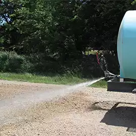dust suppression water trailer sprayer