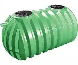 1500 gal green septic tank