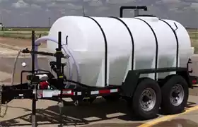 Mobile Water Tank Trailer